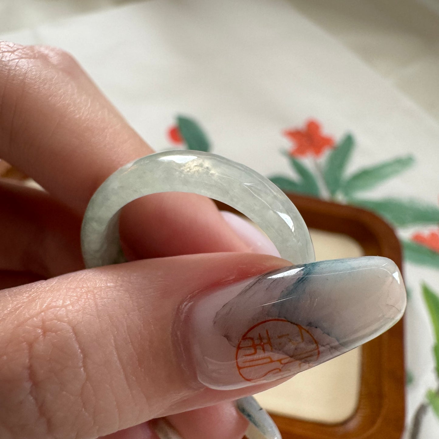 Icy Jadeite Ring- HK22.5