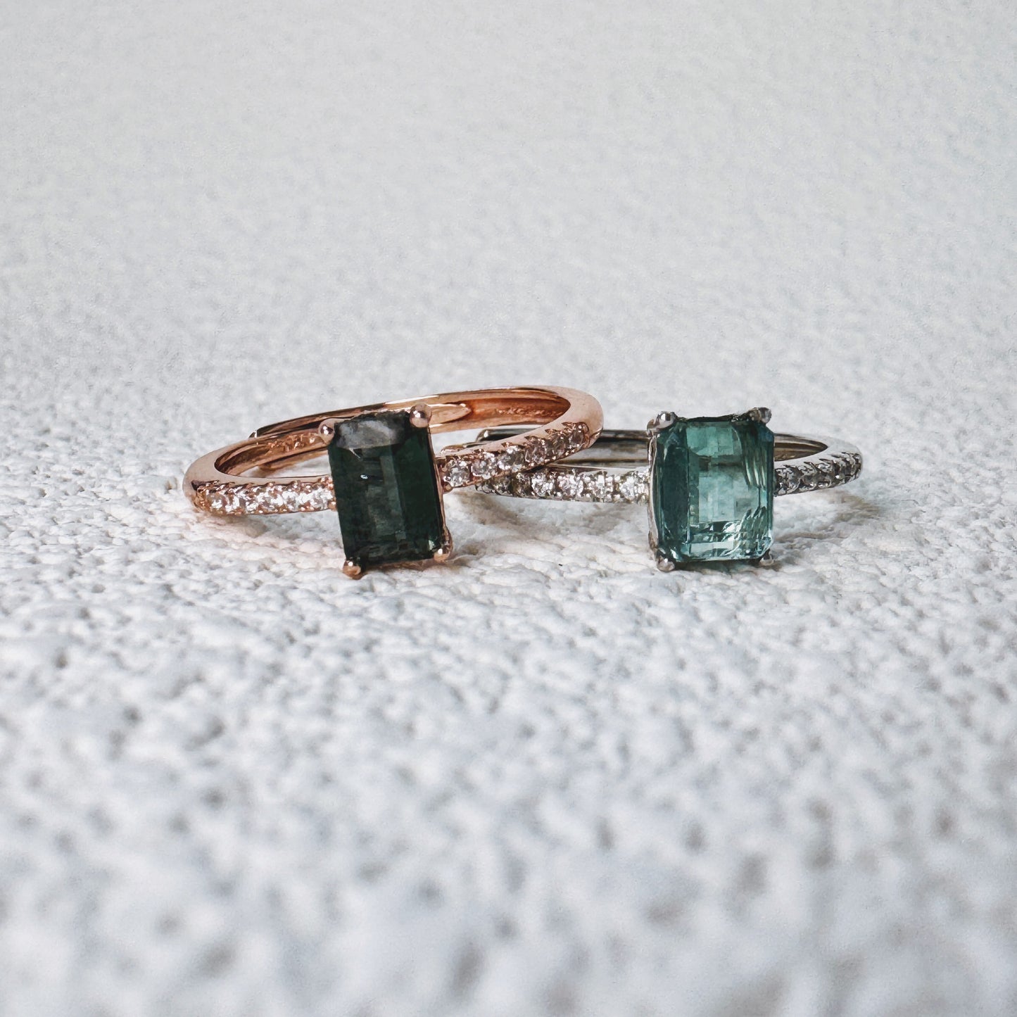 Terra Emerald-Cut Tourmaline Ring