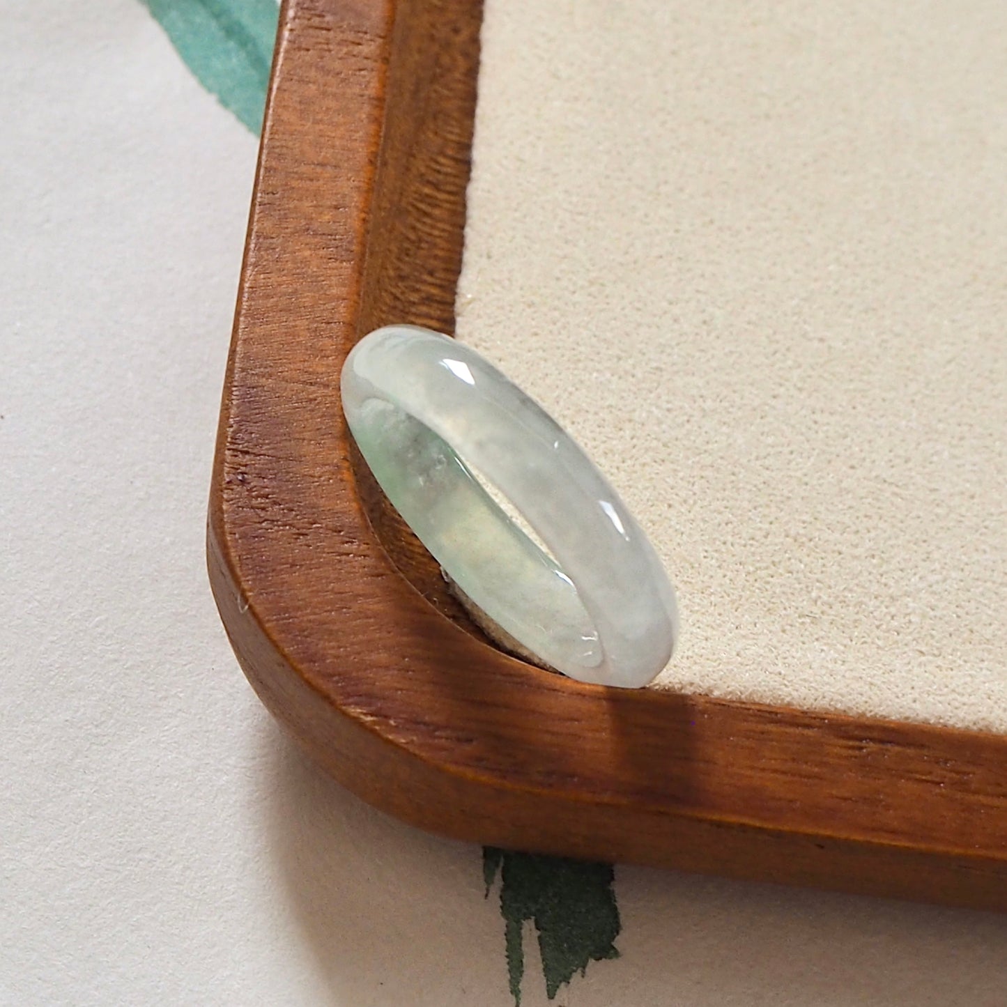 Icy Jadeite Ring- HK17