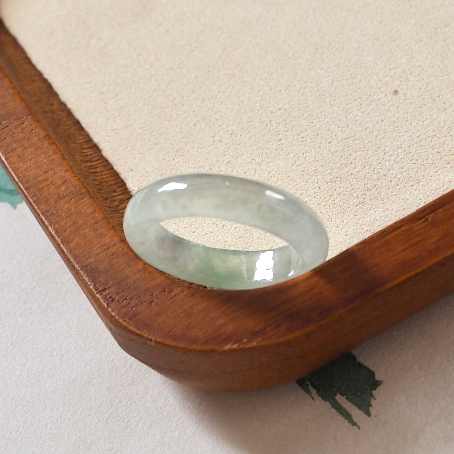 Icy Jadeite Ring- HK14