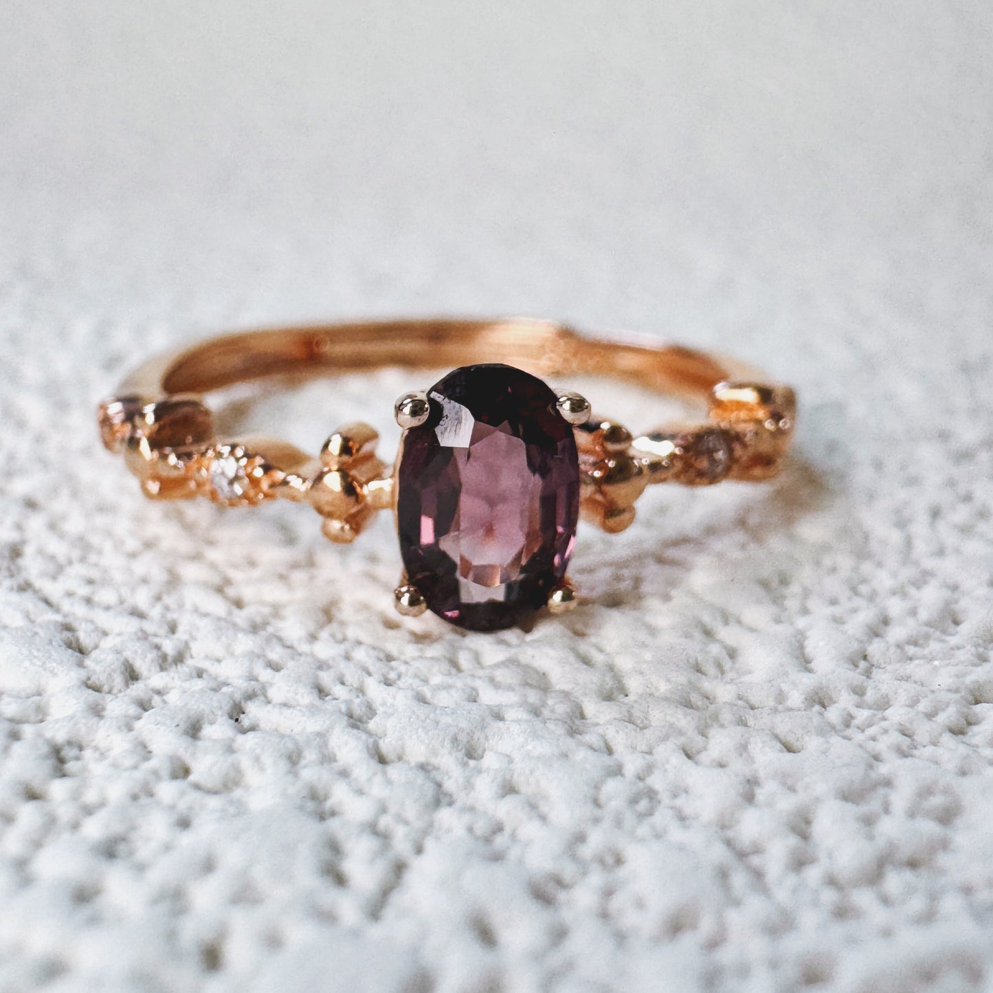 Amara Blossom Spinel Ring