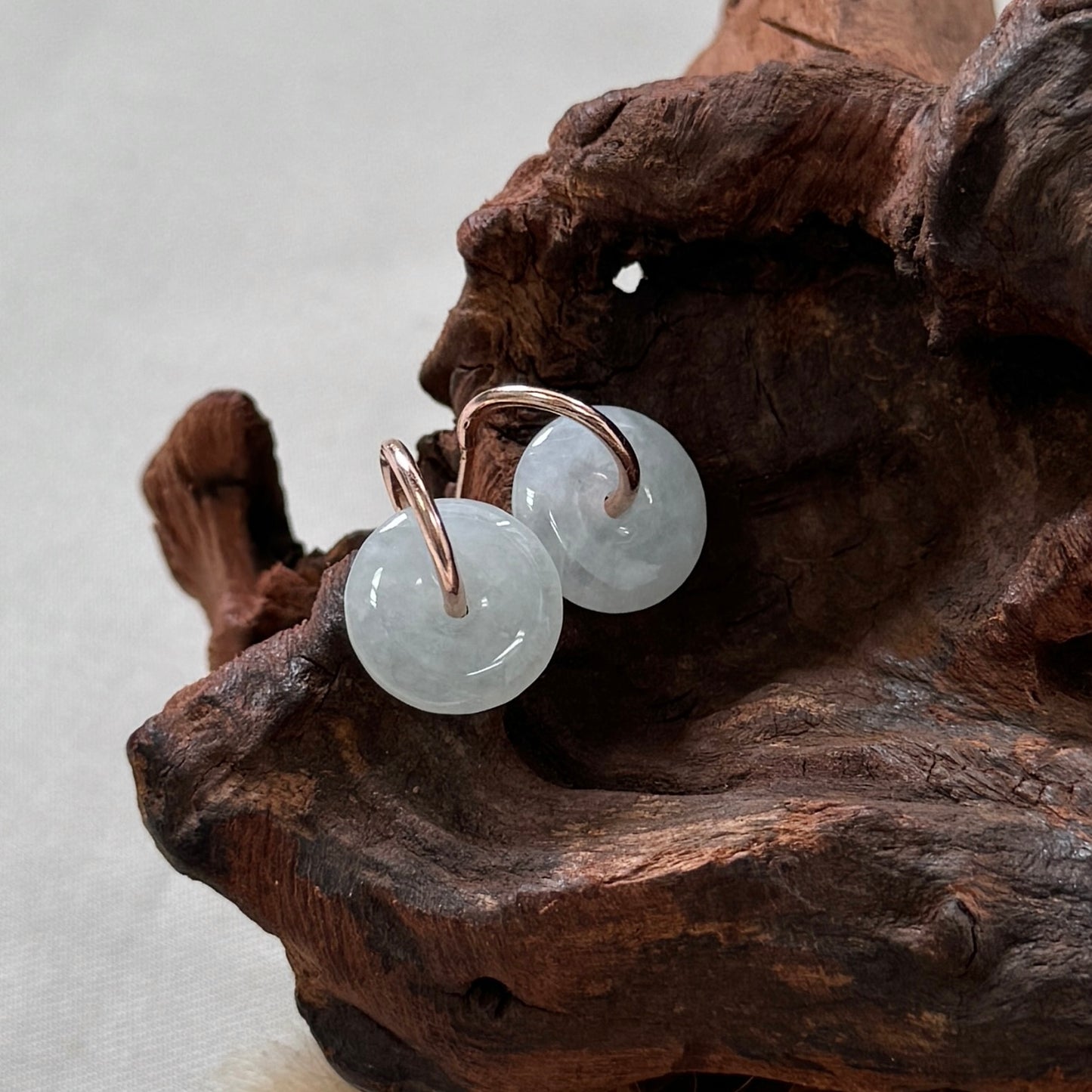 Moonlit Jadeite Earrings