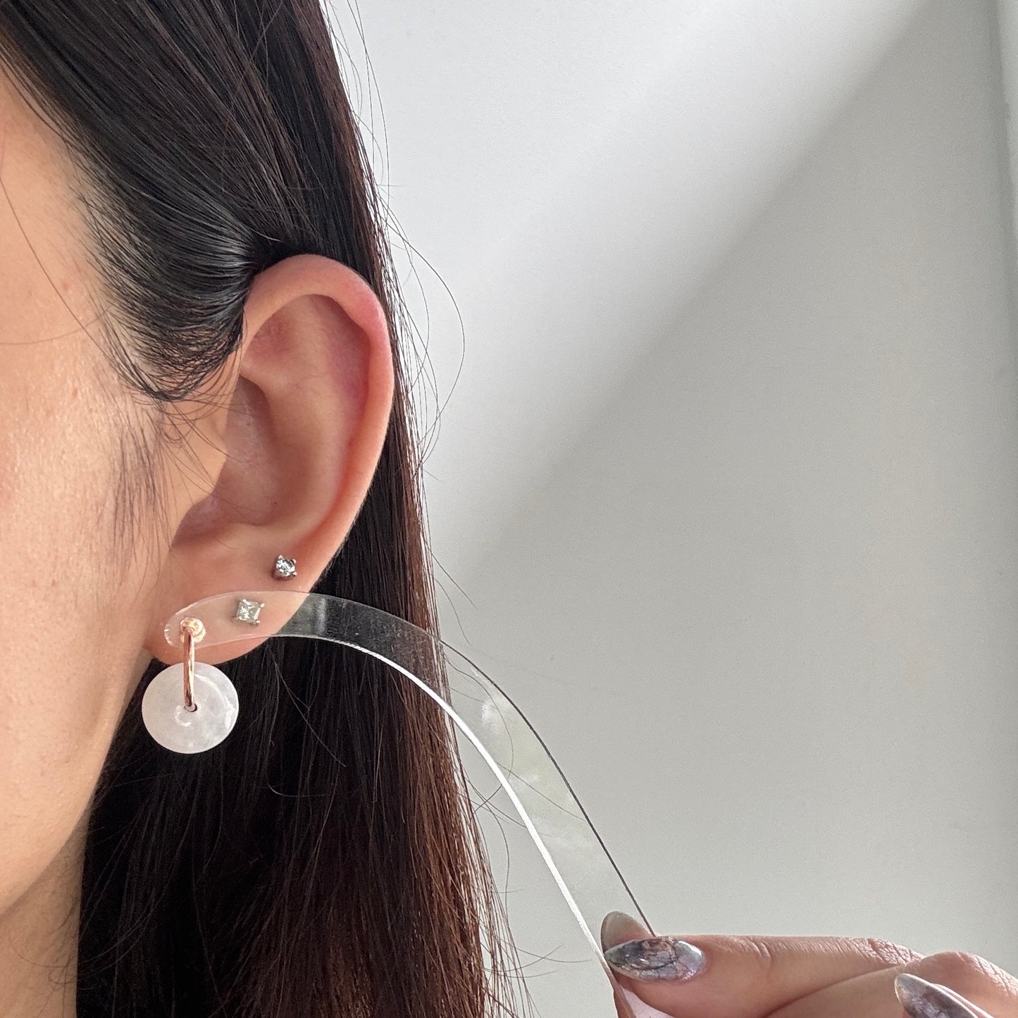 Moonlit Jadeite Earrings
