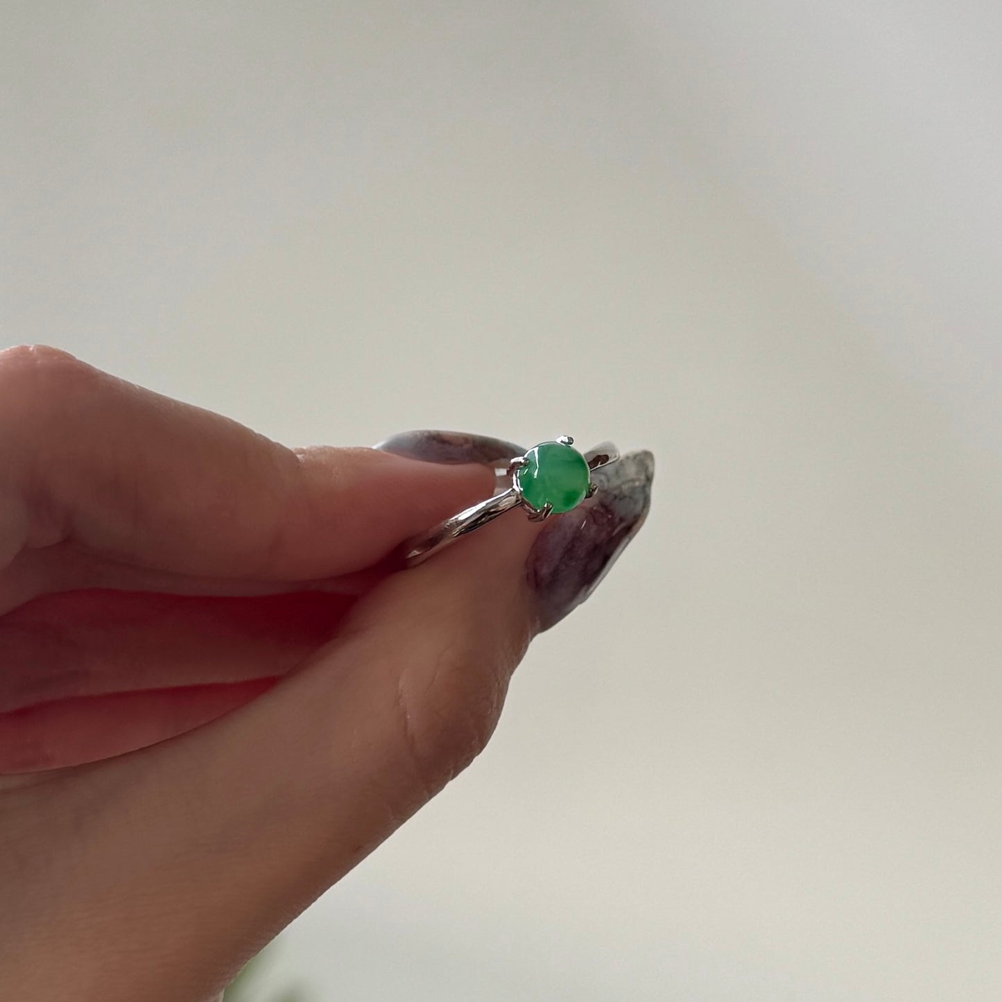 Guo Jadeite Ring