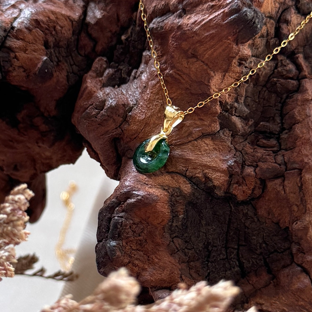 Mini Lin Jadeite Necklace