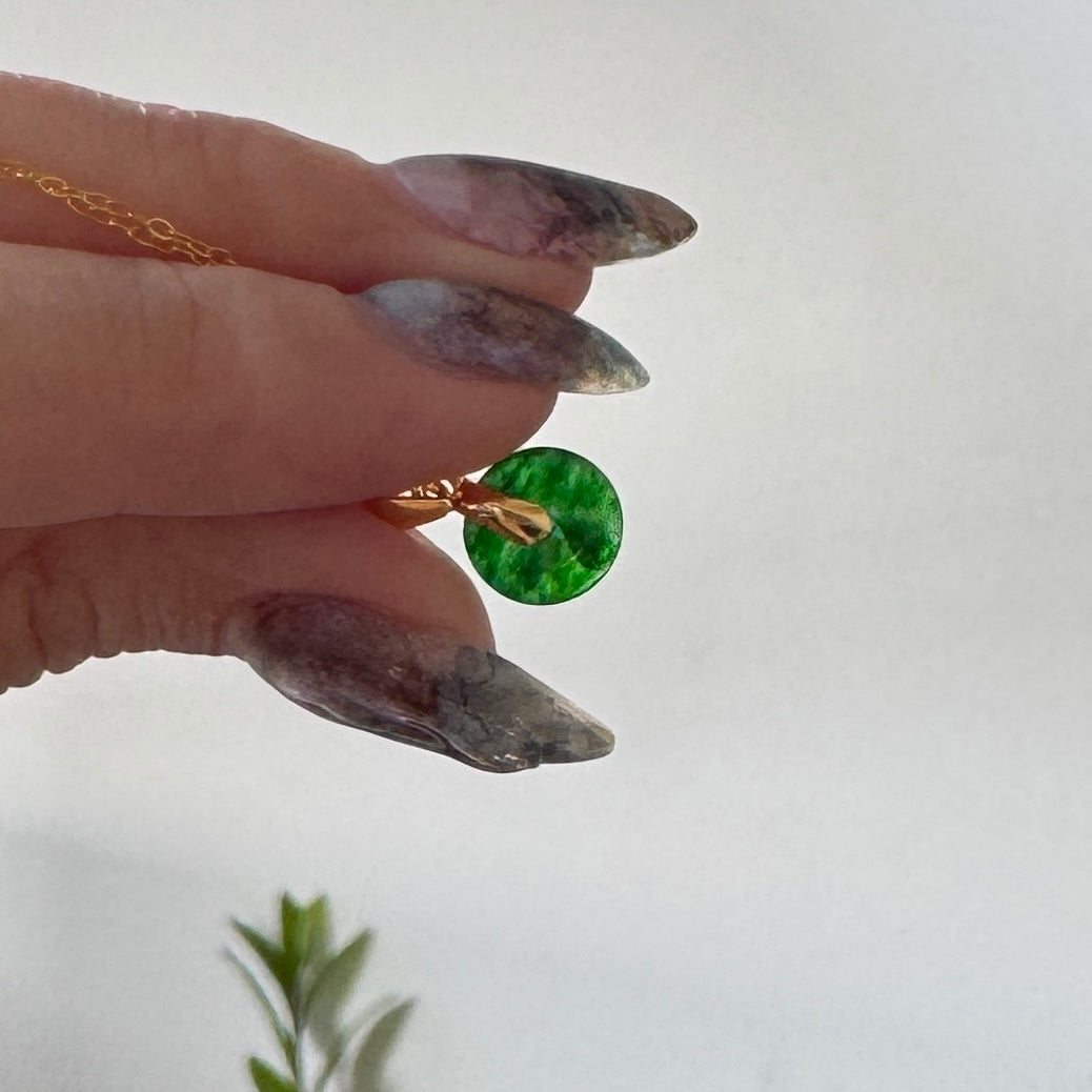 Mini Lin Jadeite Necklace