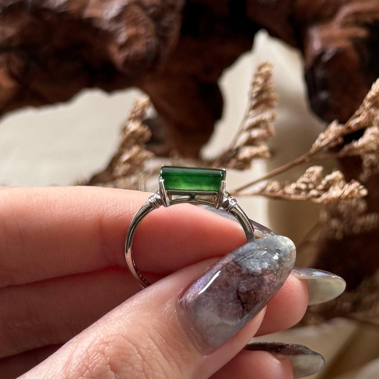 Jin Jadeite Ring