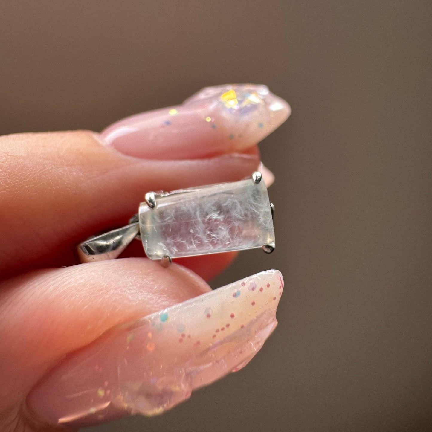 ICY OBLONG JADEITE NECKLACE
