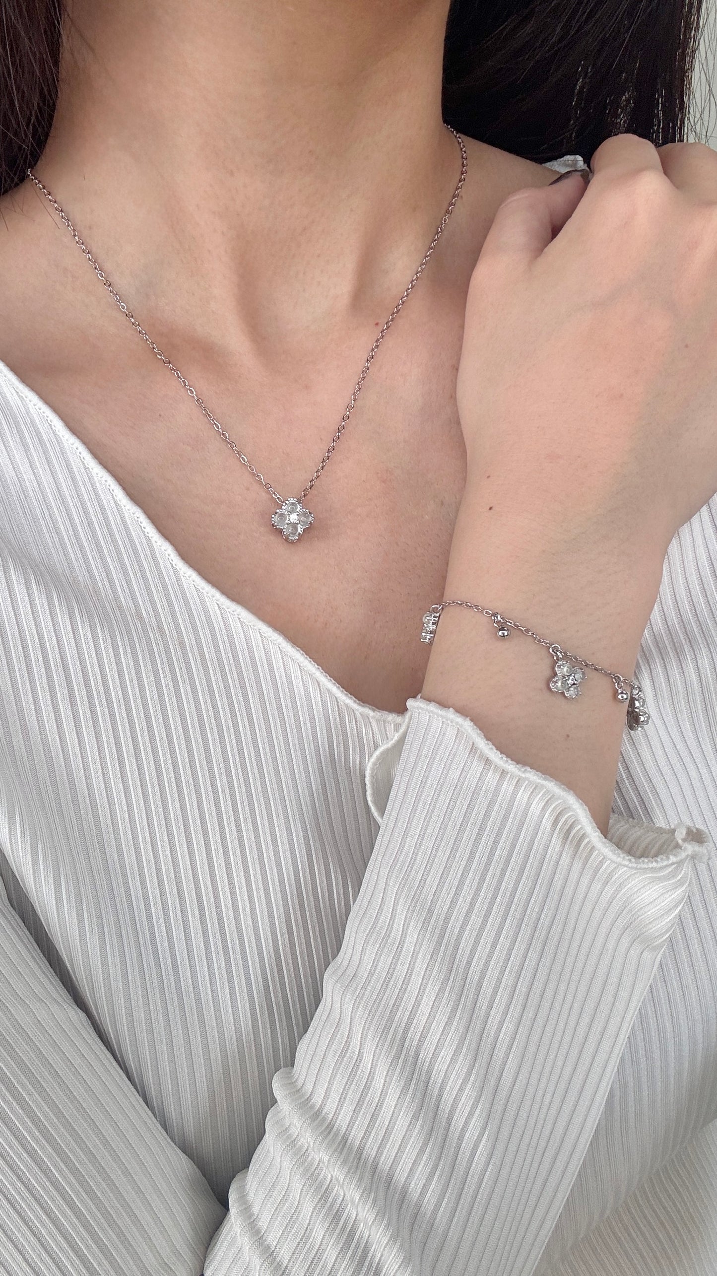 Cleo Jadeite Necklace