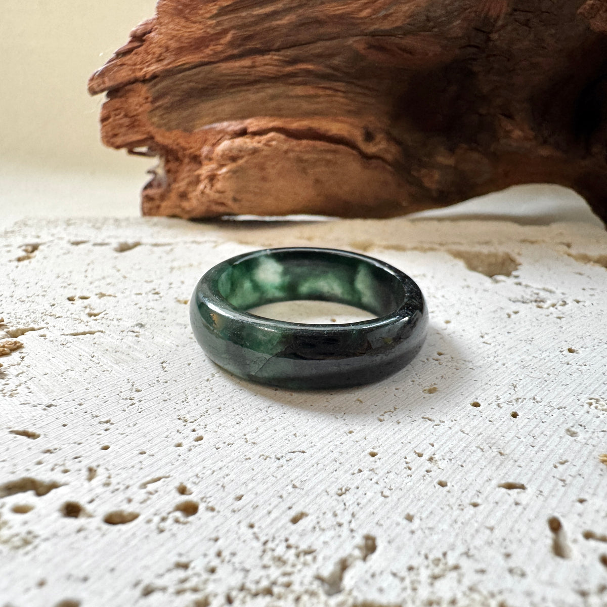 AUTUMN | Forest Jadeite Ring