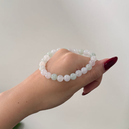 STACK | Glowy Jadeite Beaded Bracelet