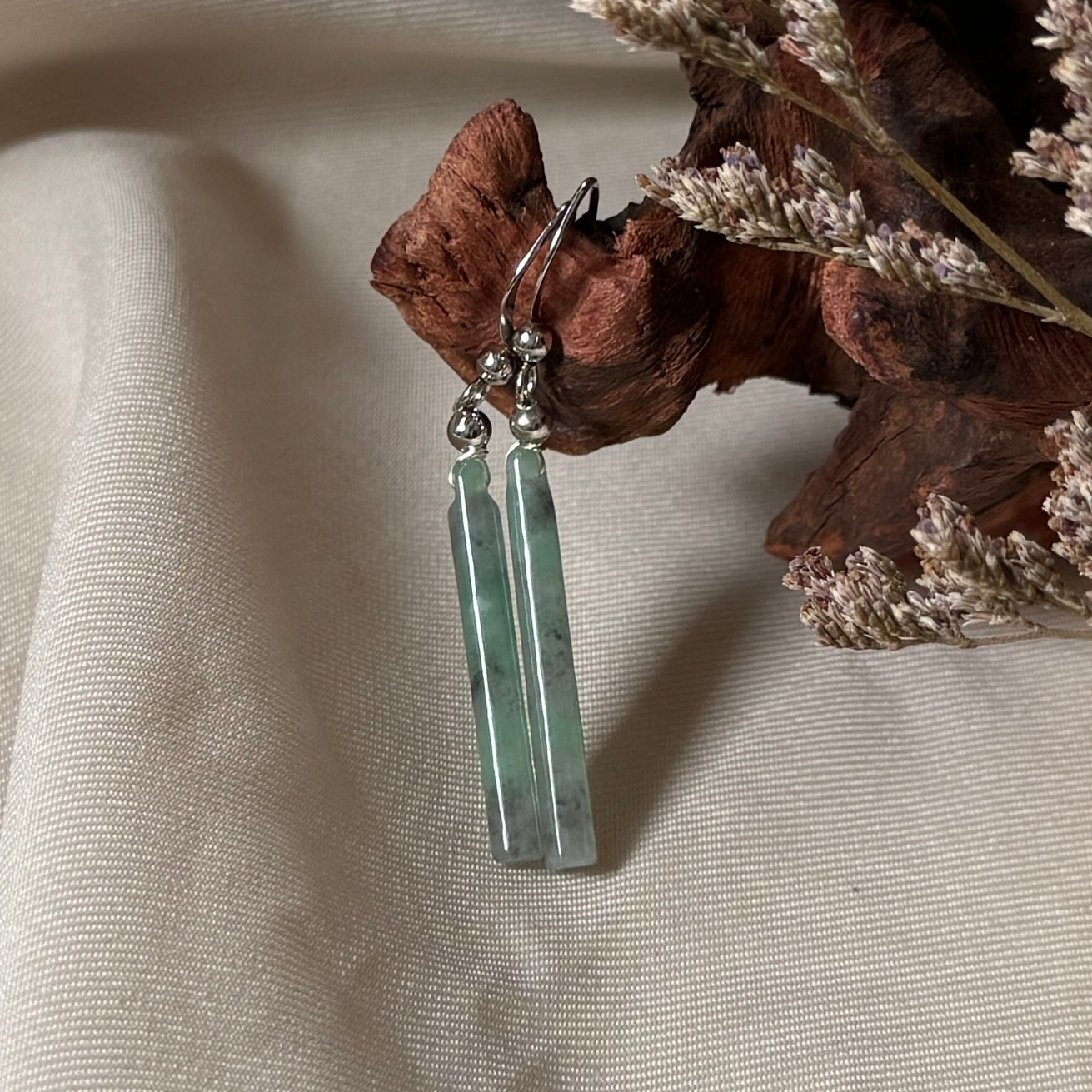 Aetheris Jadeite Earrings