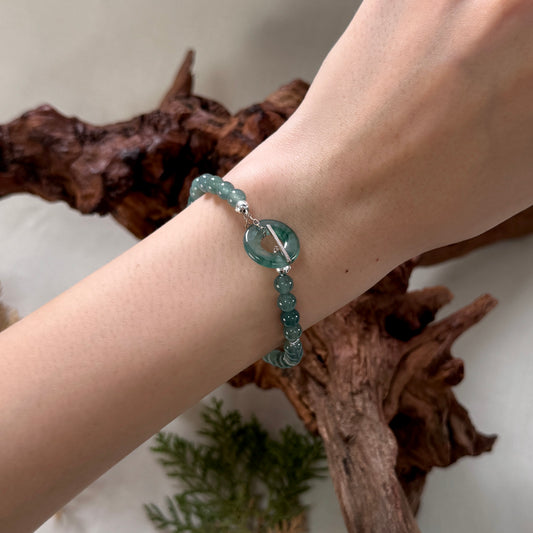 STACK | Doughnut Jadeite Bracelet