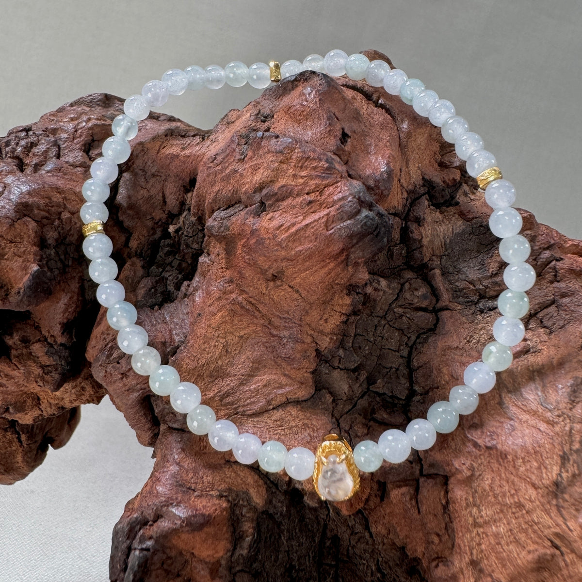 STACK | Petite Hulu Jadeite Beaded Bracelet