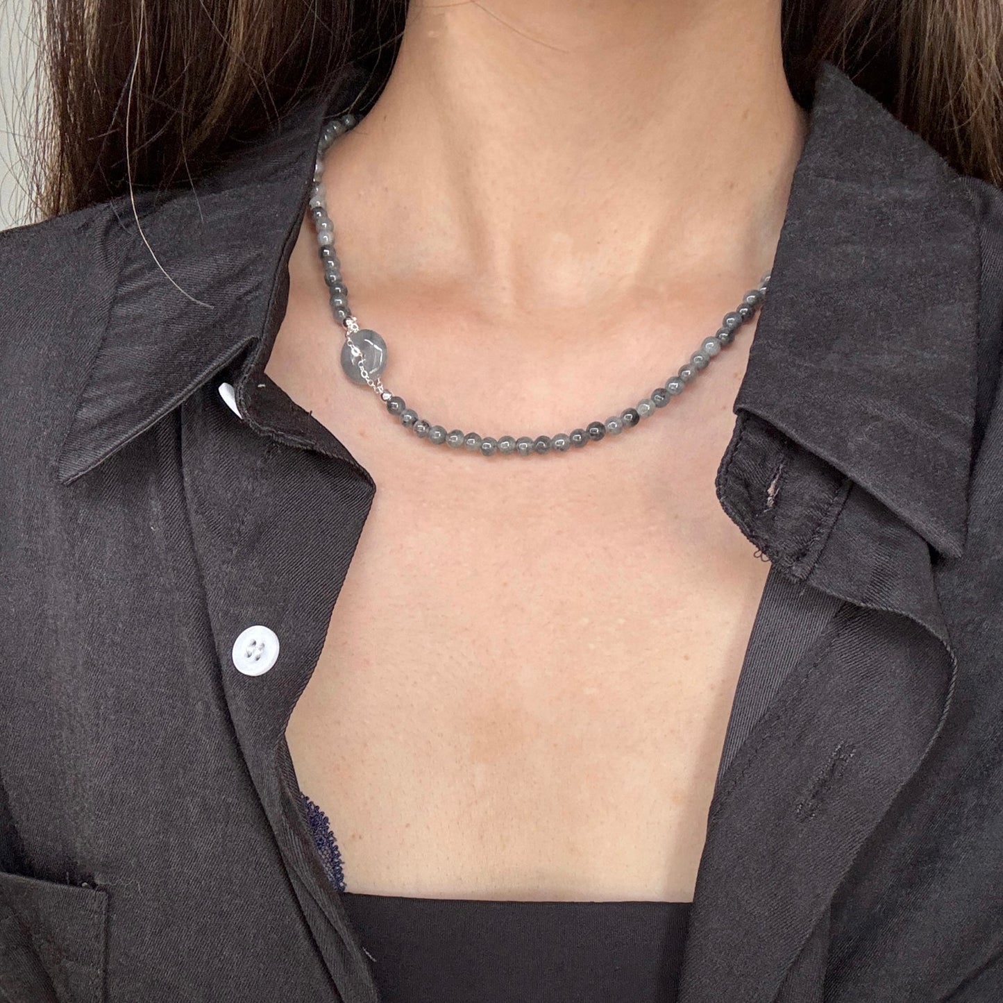 Nocturne Jadeite Necklace