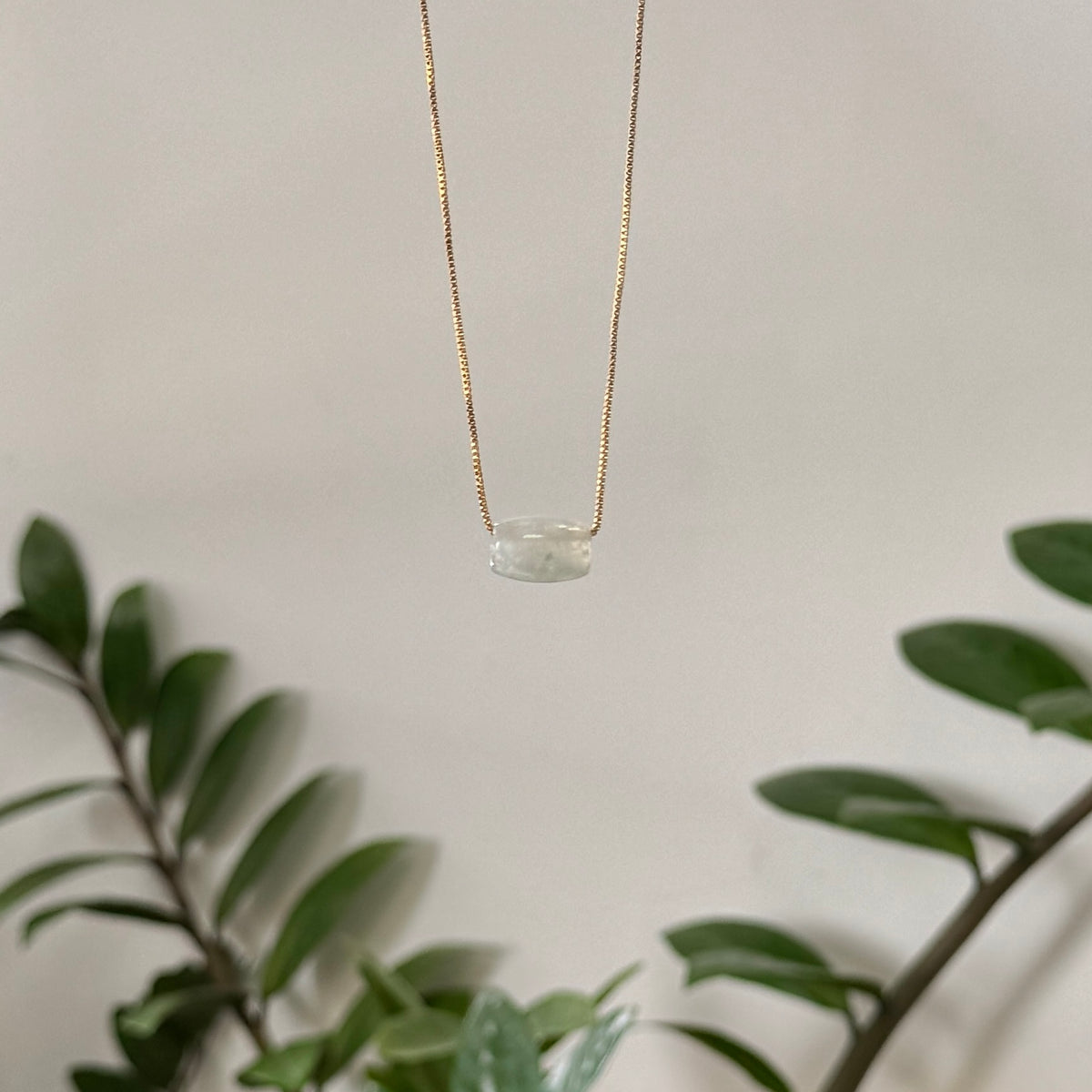 STAPLE | Barrel Jadeite Necklace (Round)