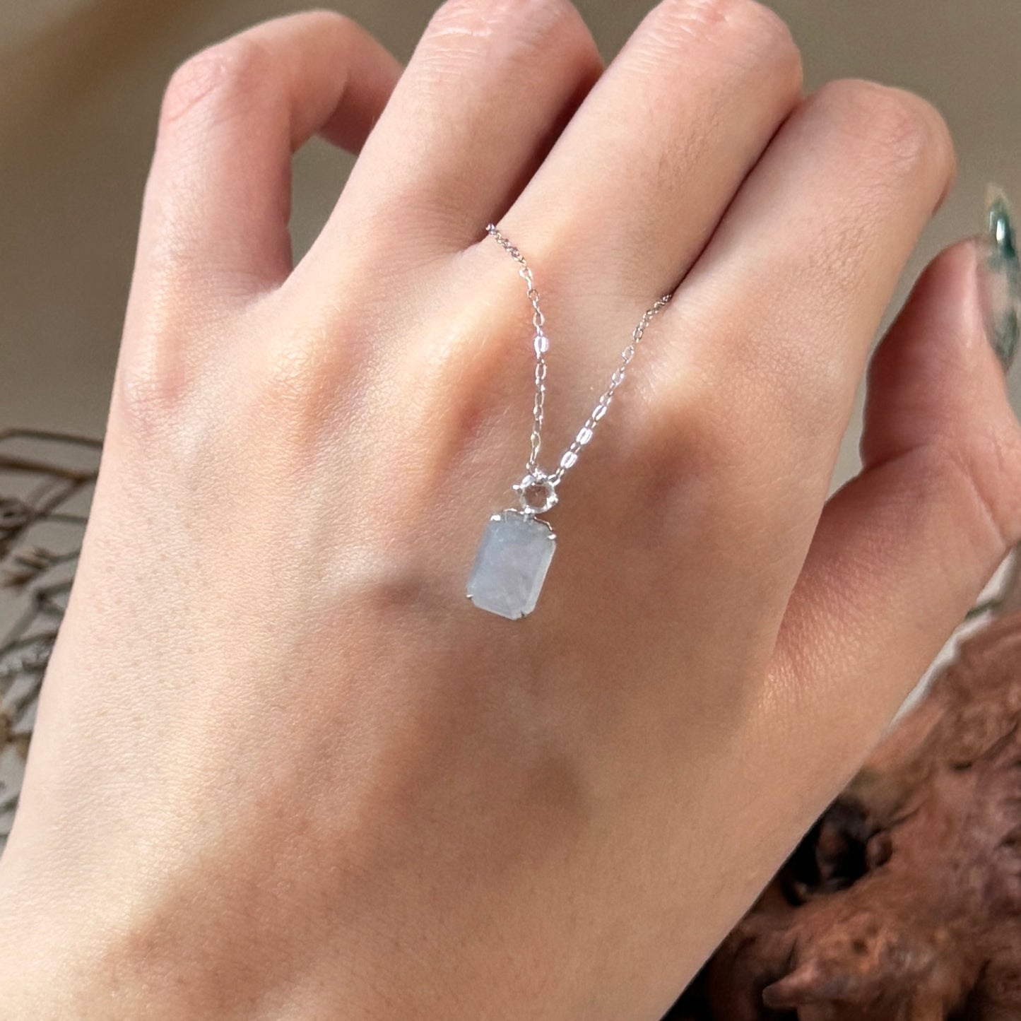 18k Atria Jadeite Pendant