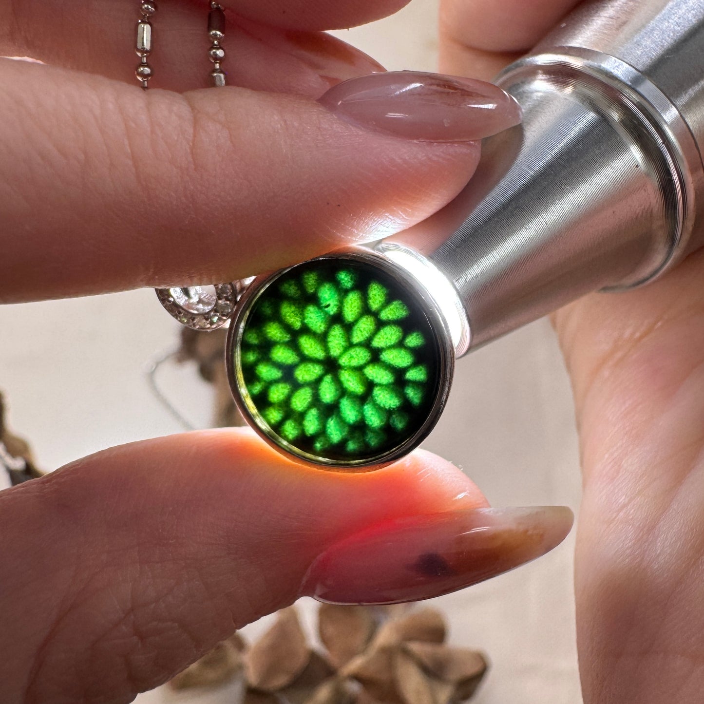 Round Omphacite Jadeite Necklace (02)