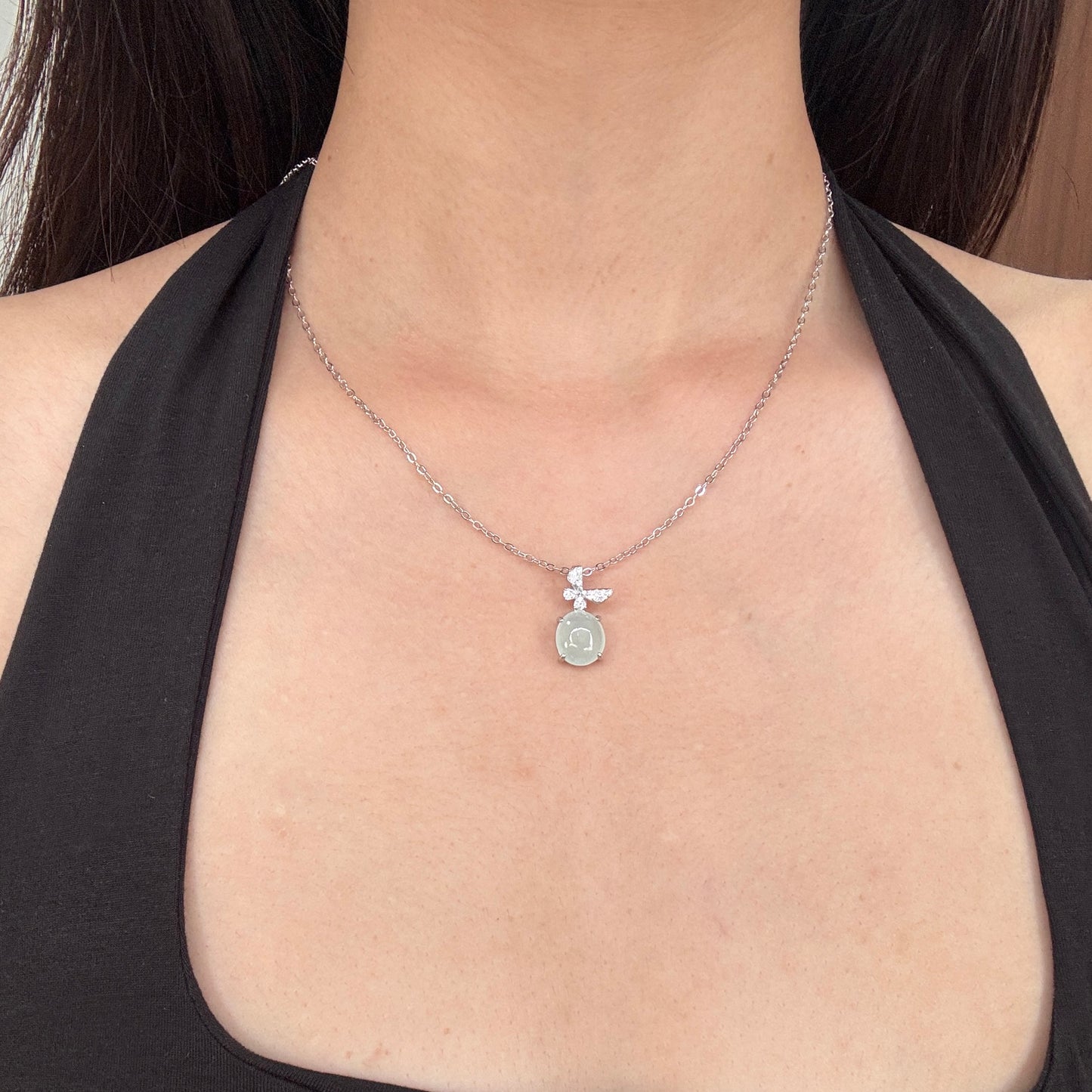 Butterfly Jadeite Necklace