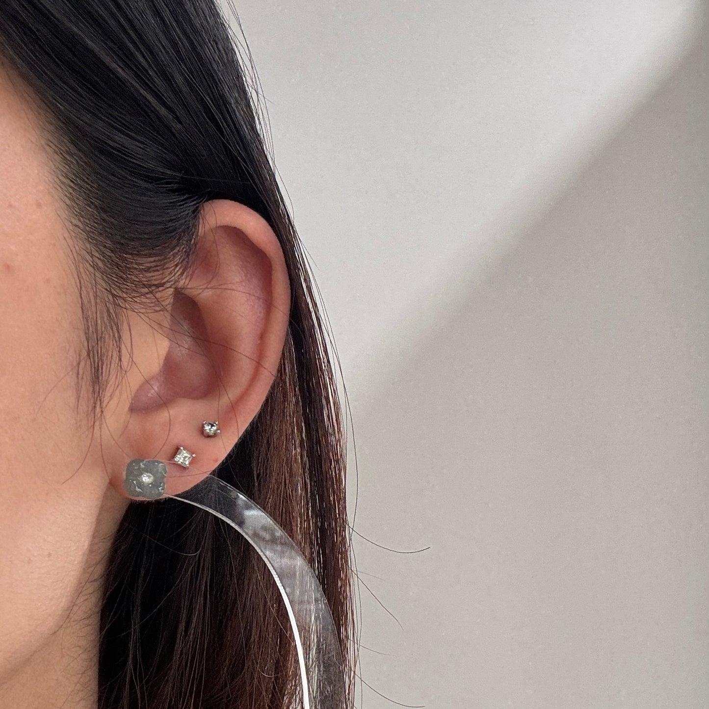 Bloom I Jadeite Earstuds