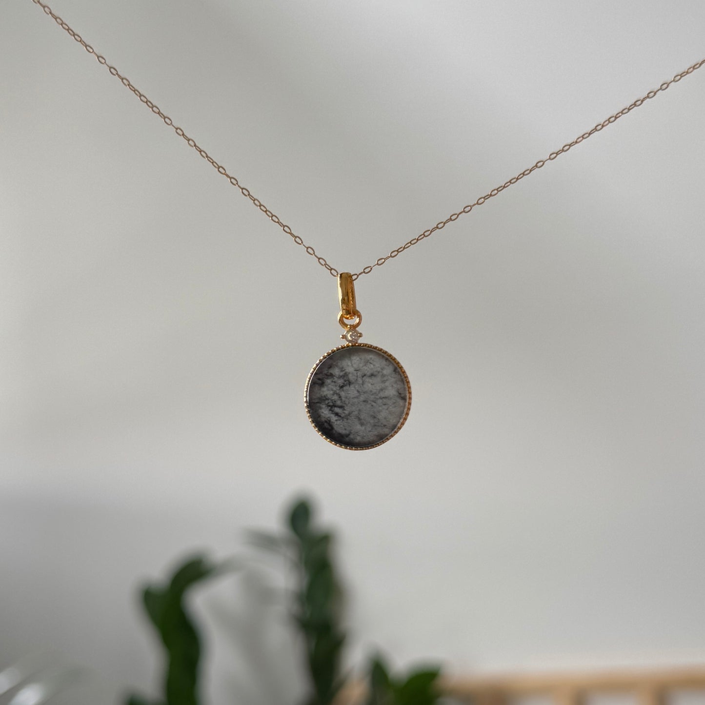 Wuji Jadeite Round Necklace