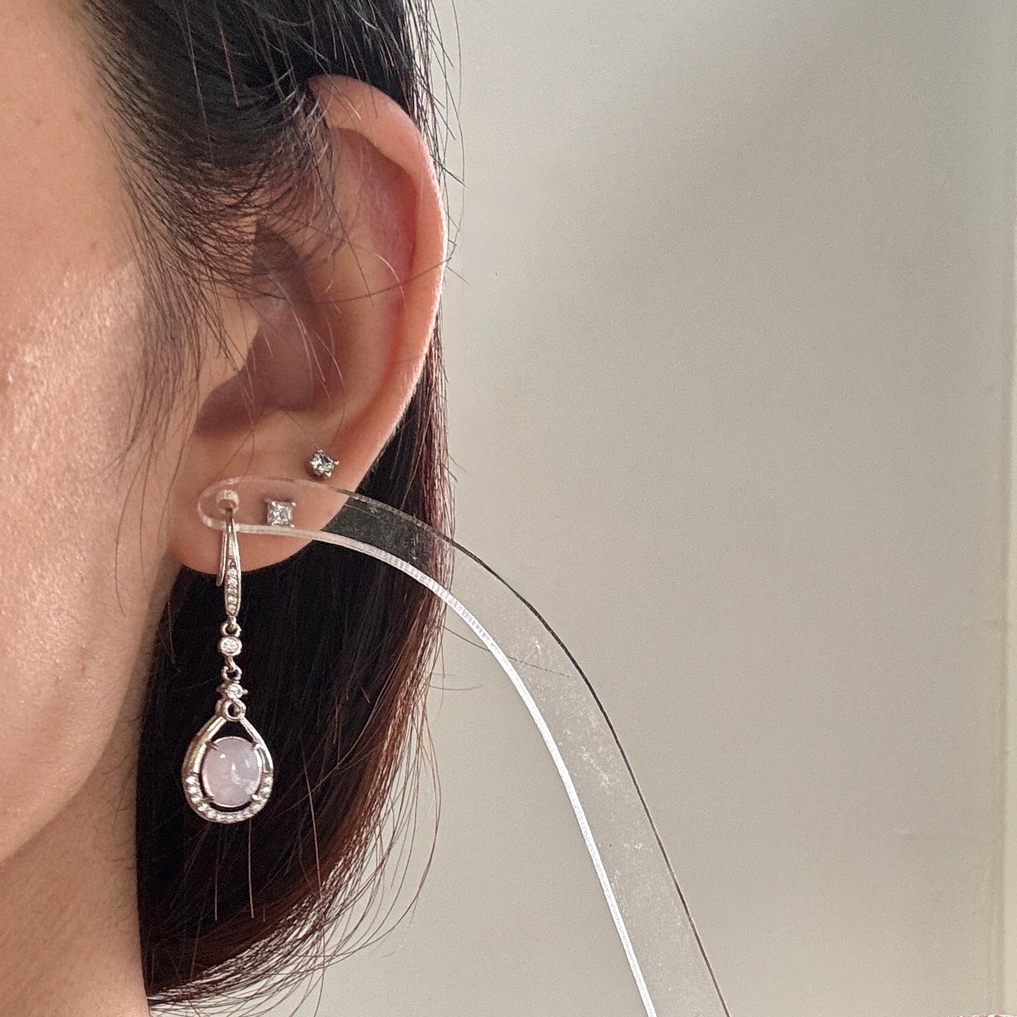 Éclat Jadeite Drop Earrings