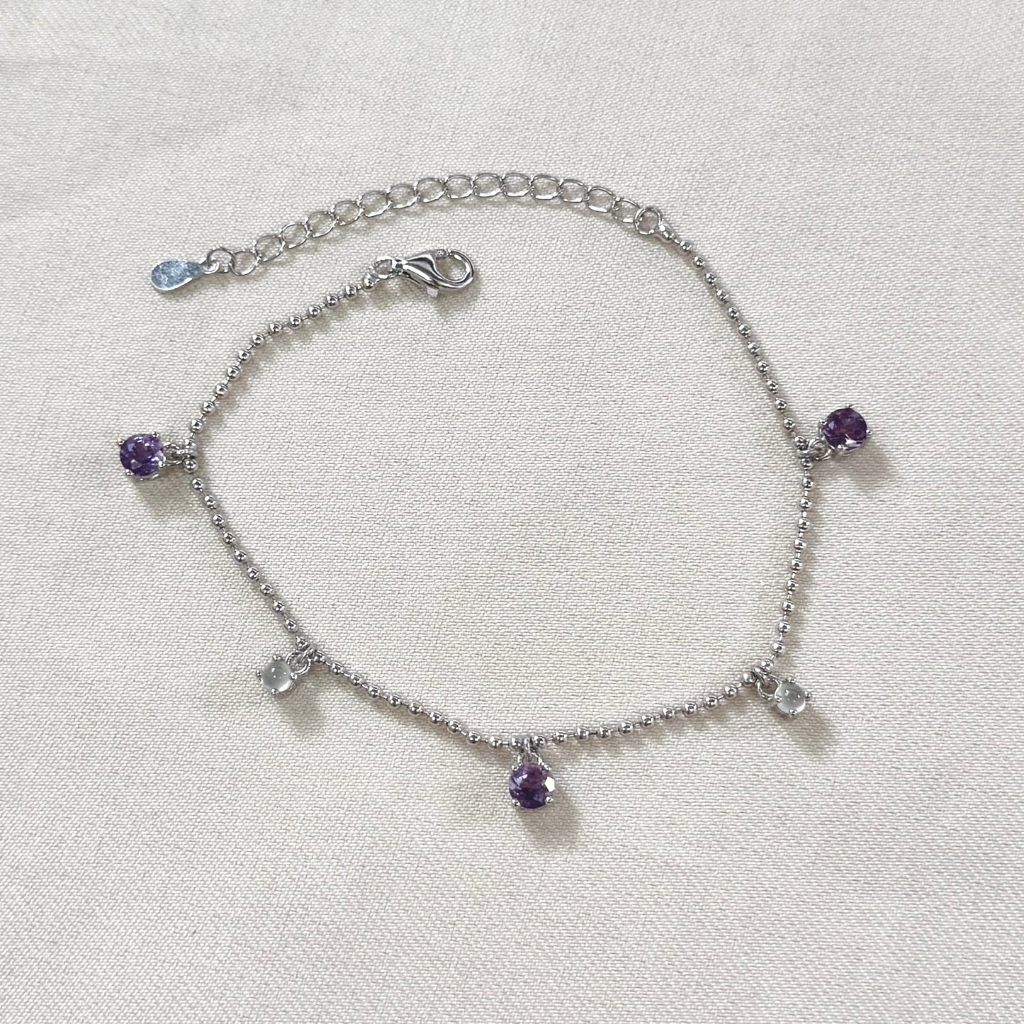 Eos Amethyst x Jadeite Bracelet