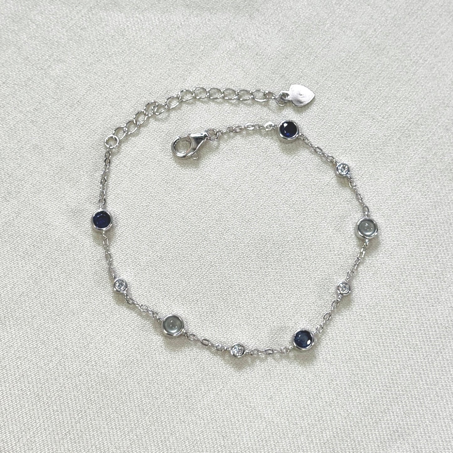 Selas Sapphire x Jadeite Bracelet