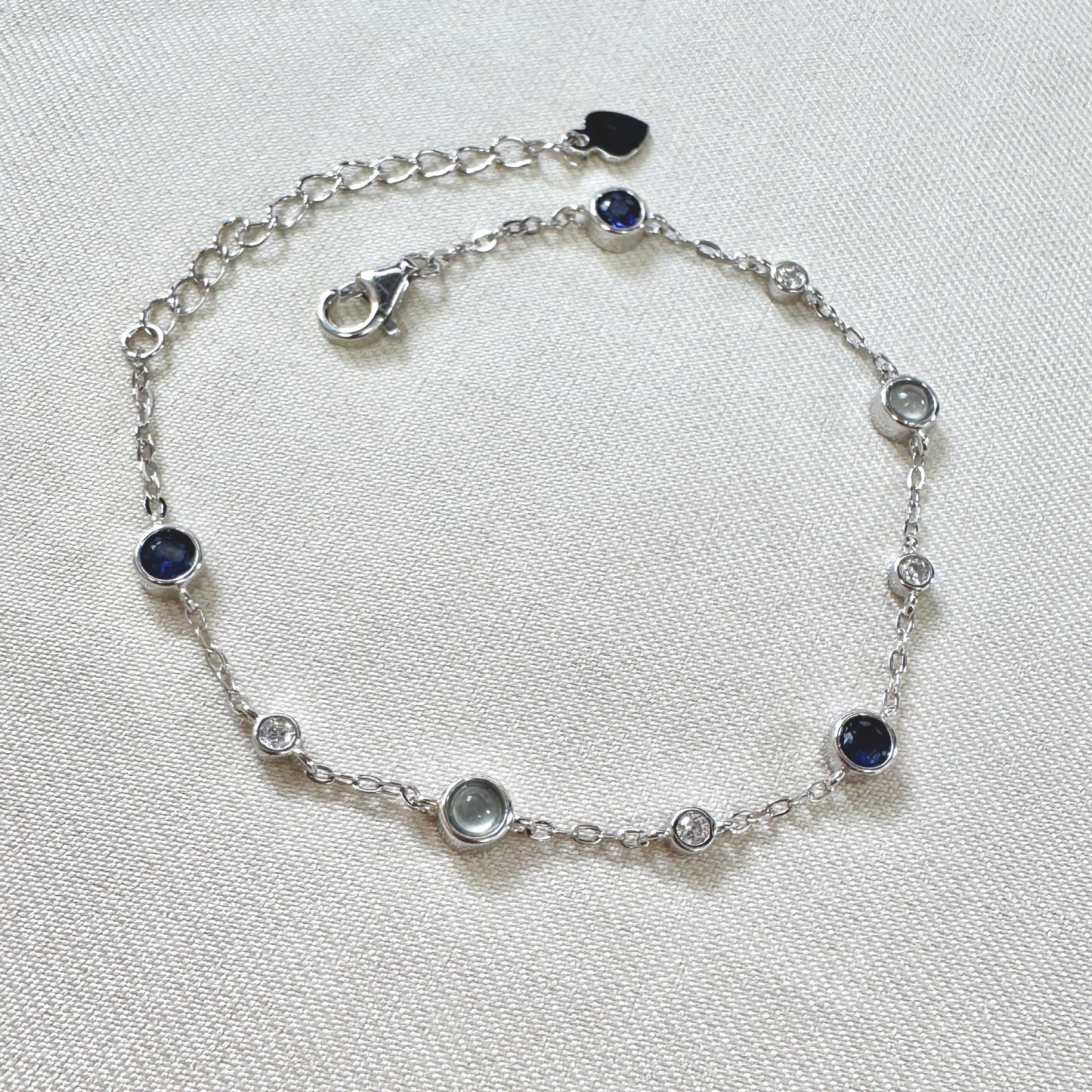 Selas Sapphire x Jadeite Bracelet