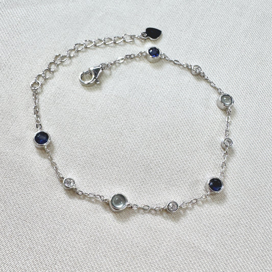 Selas Sapphire x Jadeite Bracelet