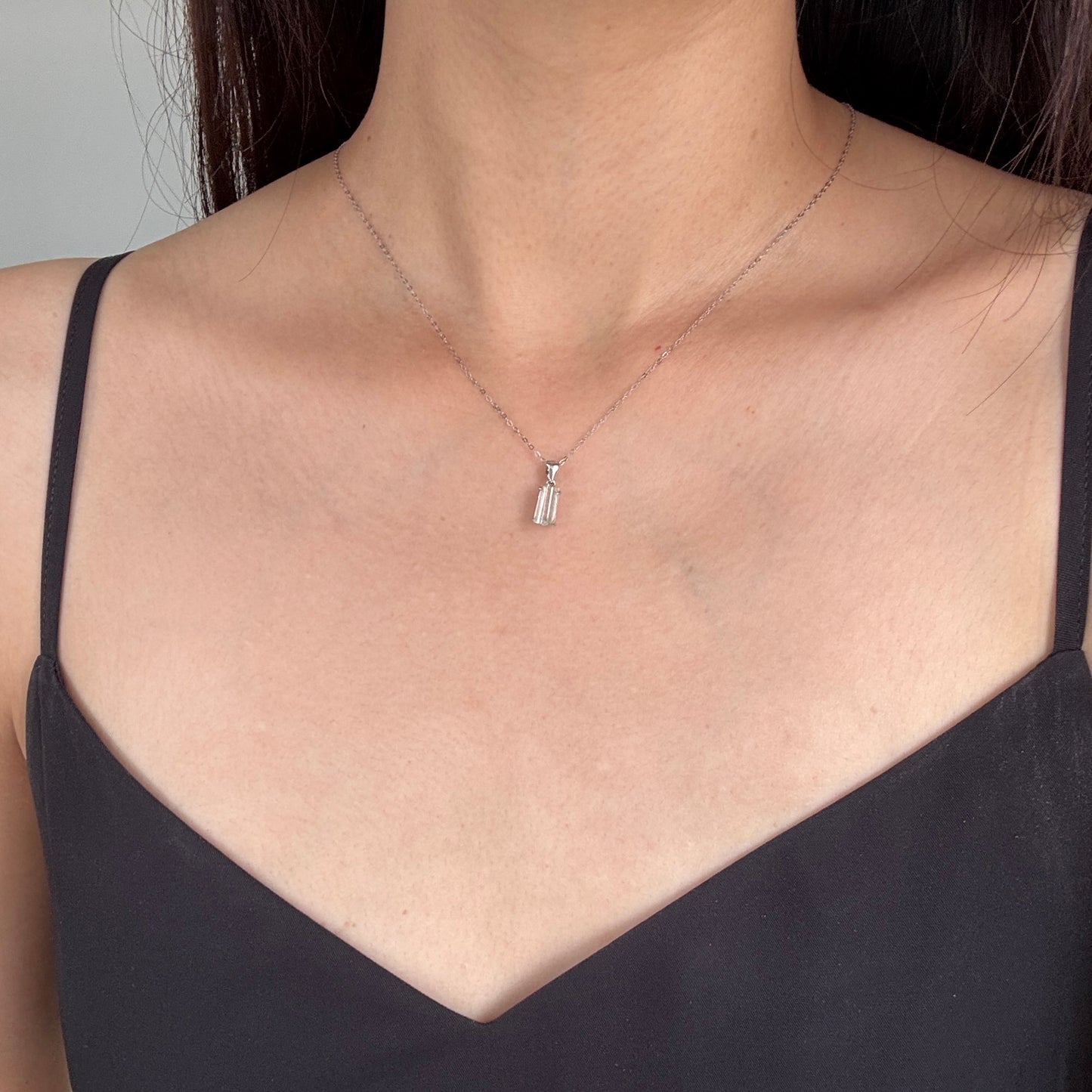 BLANC | Oblong Jadeite Necklace