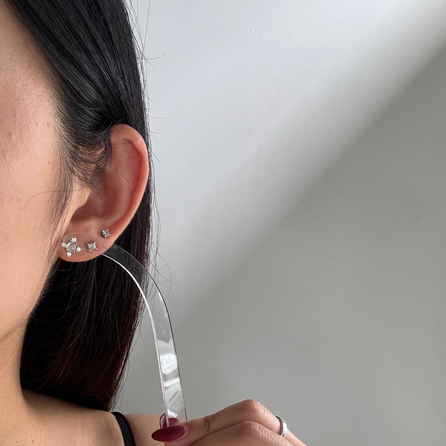 BLANC | Jadeite Earstuds