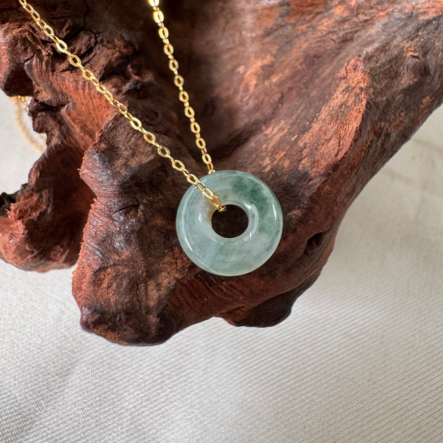 PIAOHUA | Bagel Jadeite Necklace 04