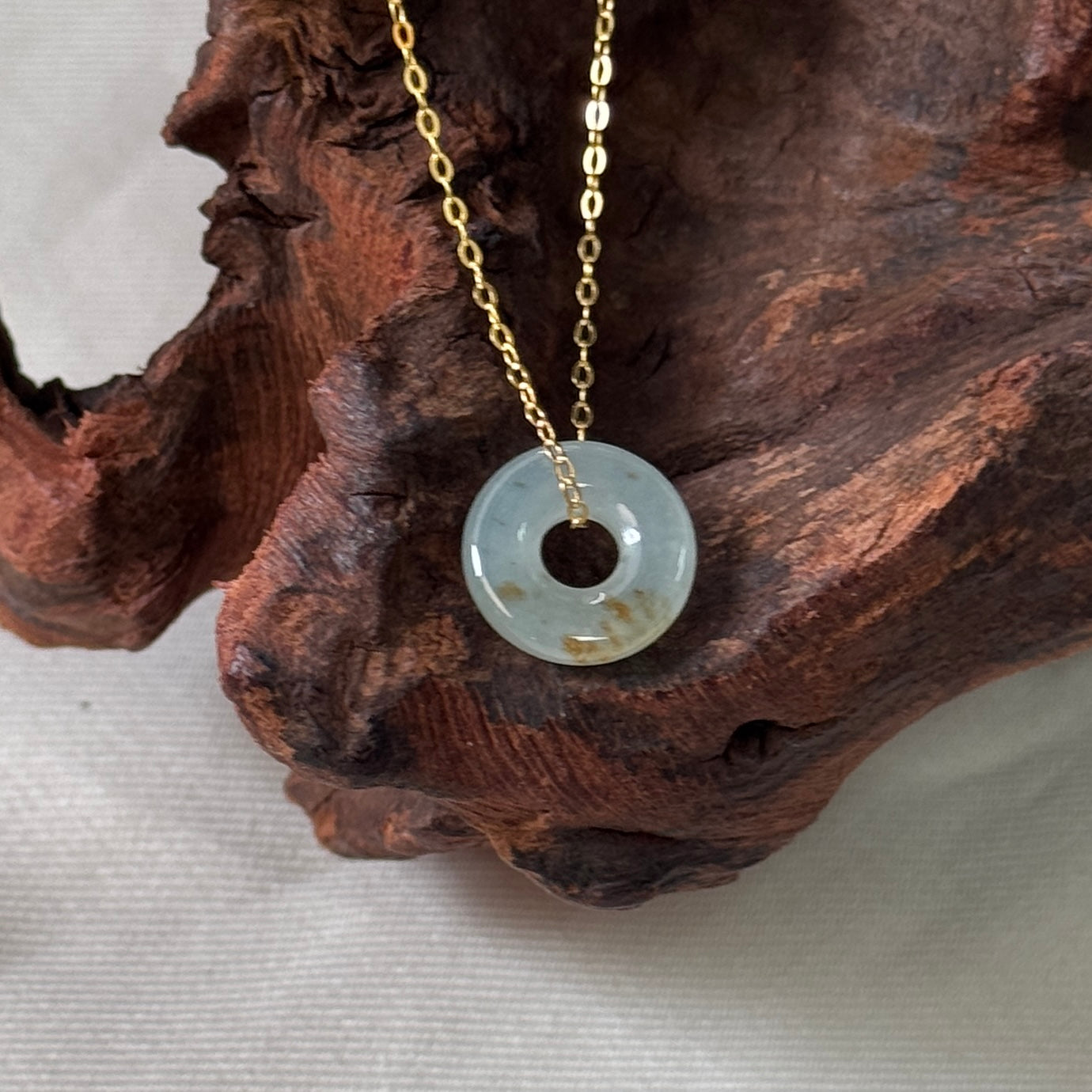 PIAOHUA | Bagel Jadeite Necklace 06