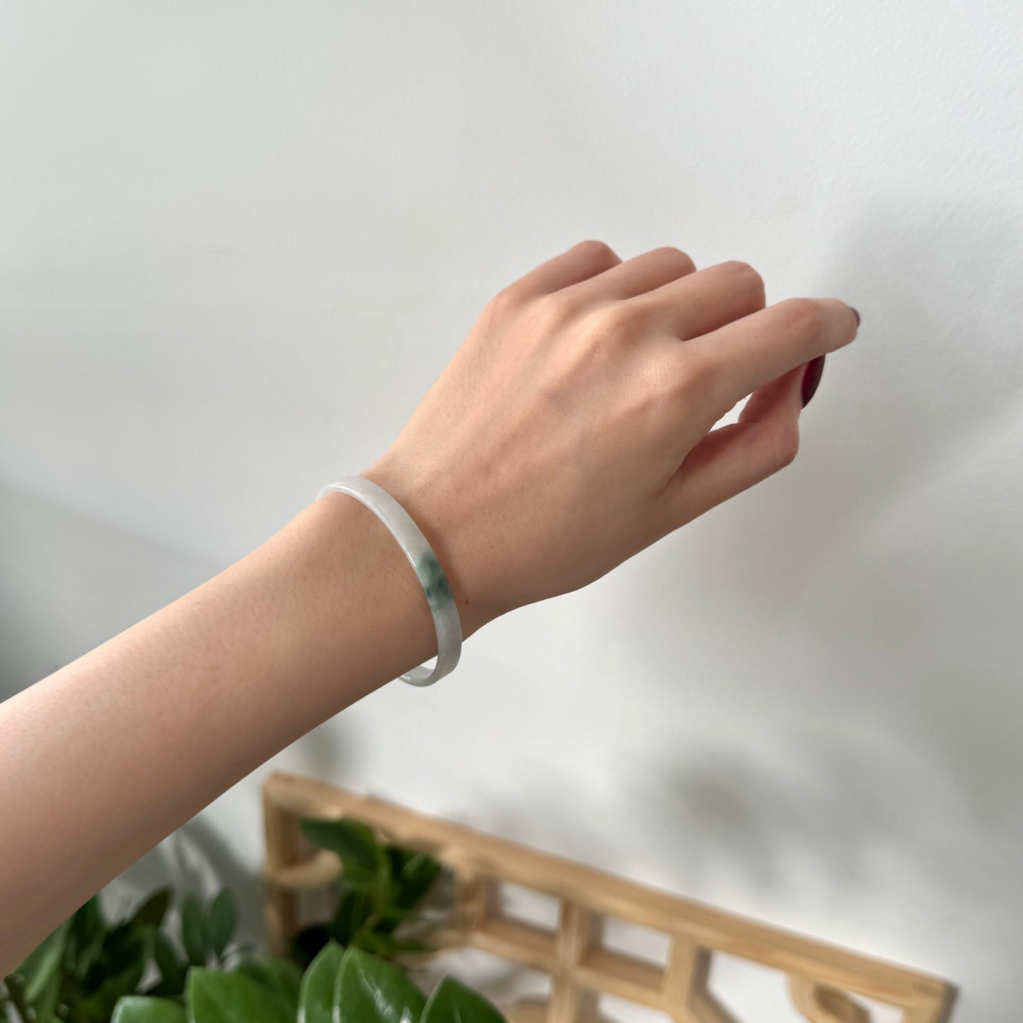 Ivara Jadeite Half-Bangle Bracelet
