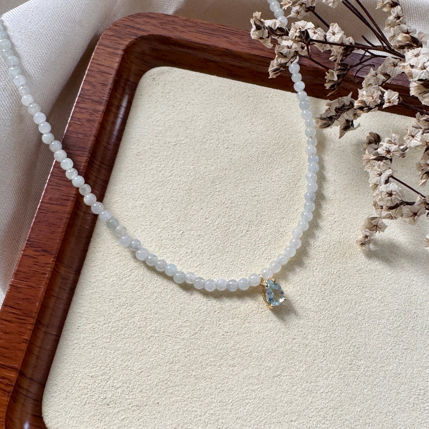 Topaz x Jadeite Necklace