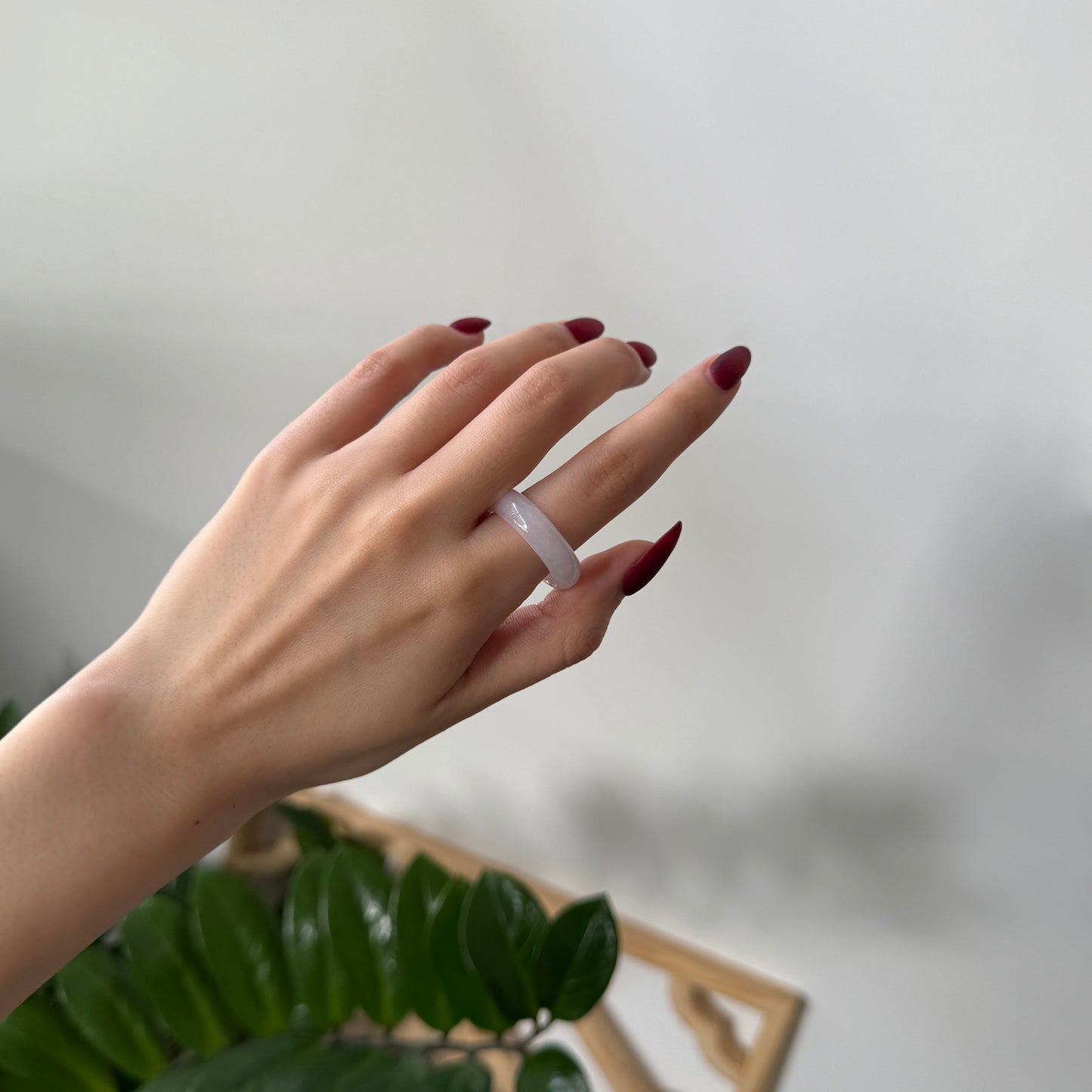 Lavender Jadeite Ring- HK22.5