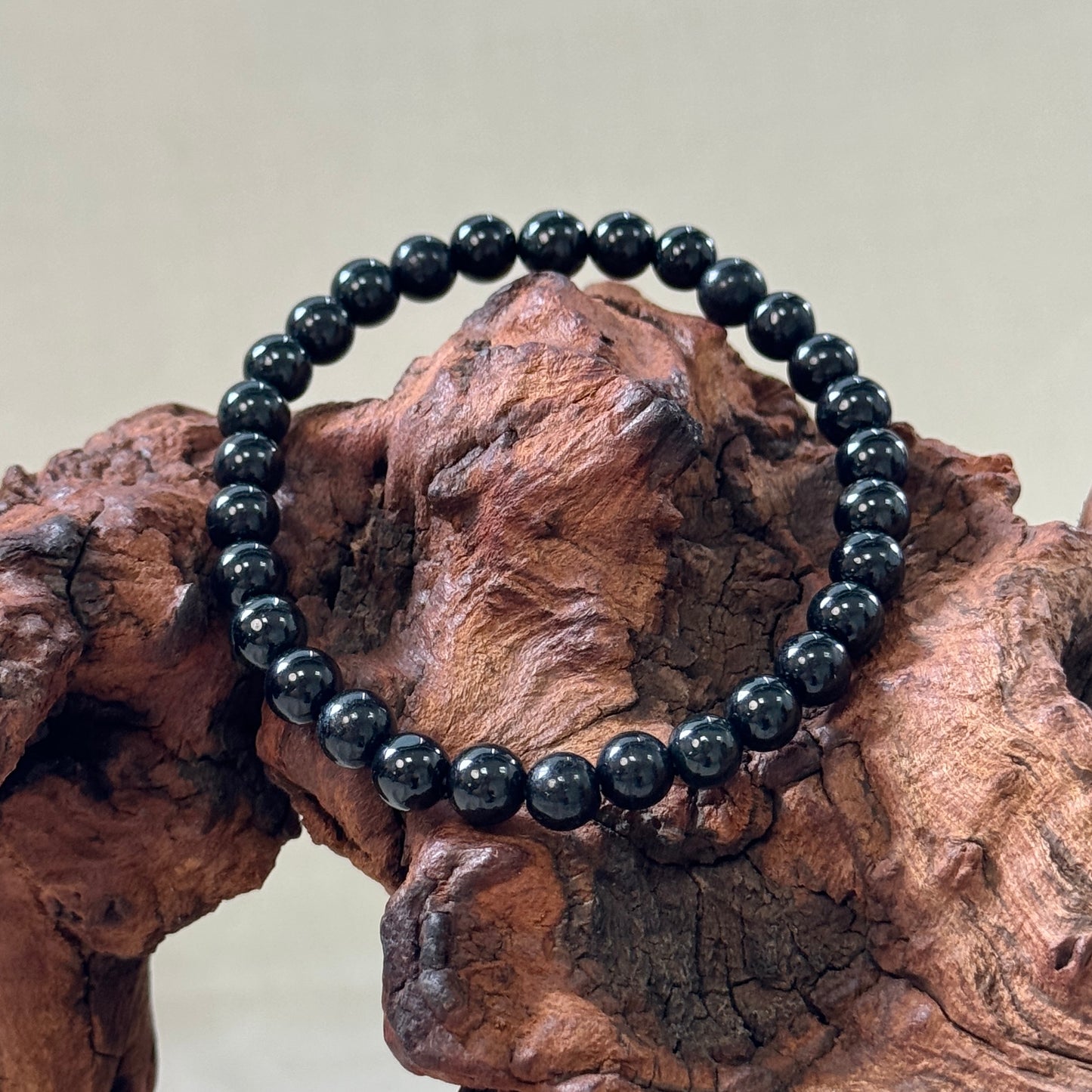 MÒ | Black Beaded Jadeite Bracelet II