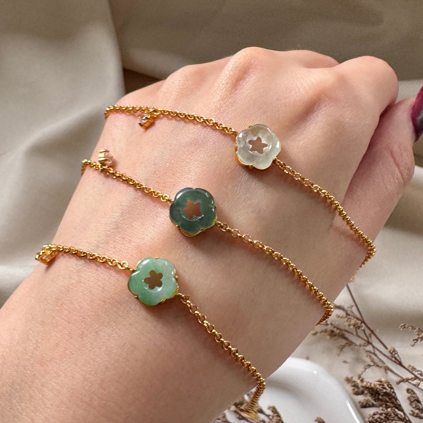 Aureen Jadeite Bracelet