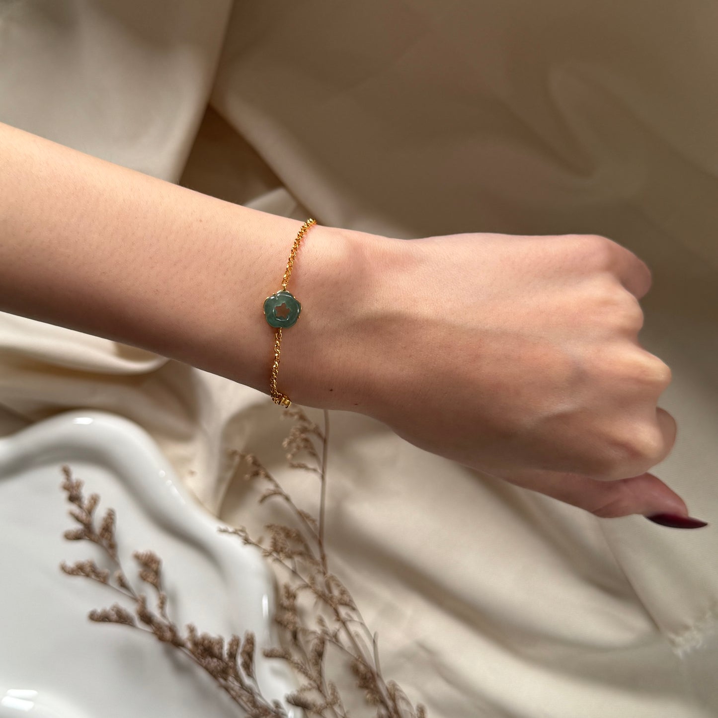 Aureen Jadeite Bracelet