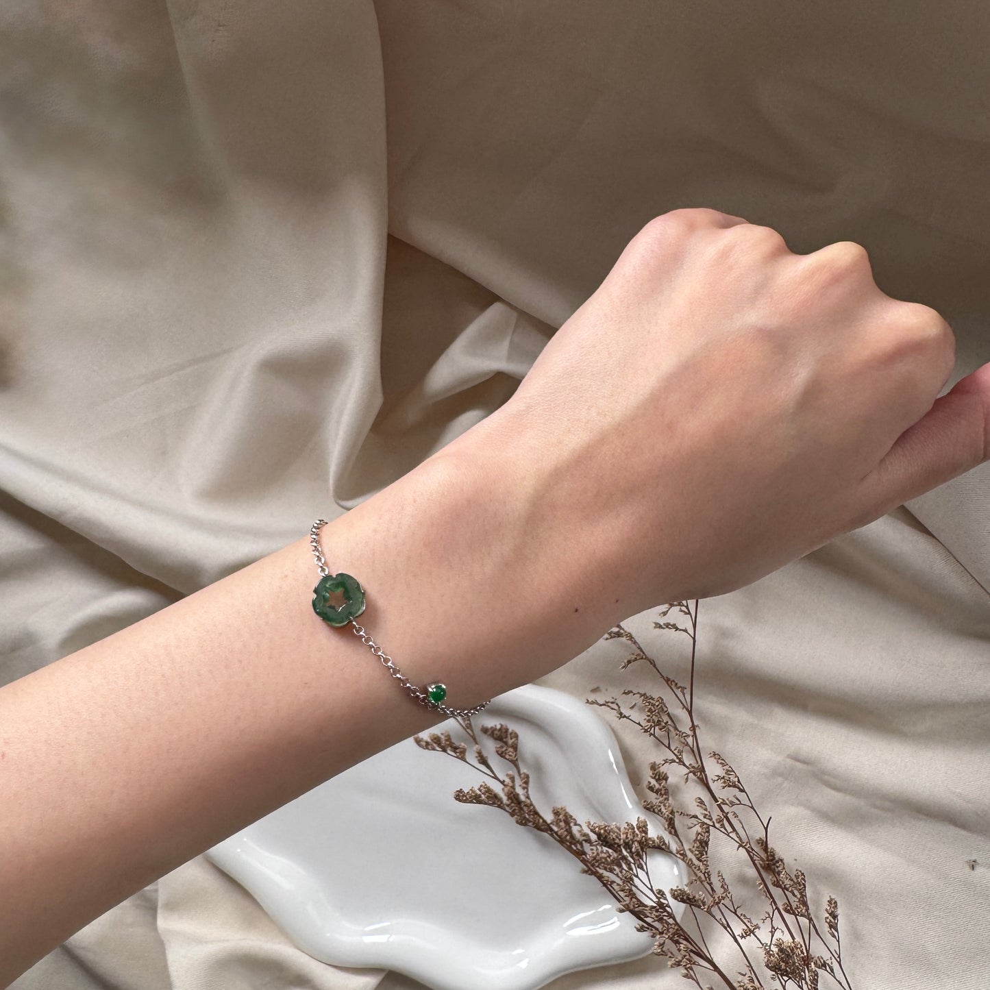 Verena Jadeite Bracelet