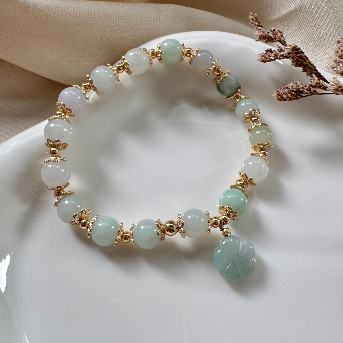 Faela Jadeite Bracelet