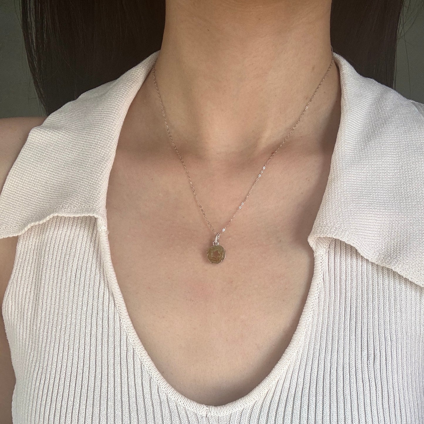 Thalia Jadeite Necklace