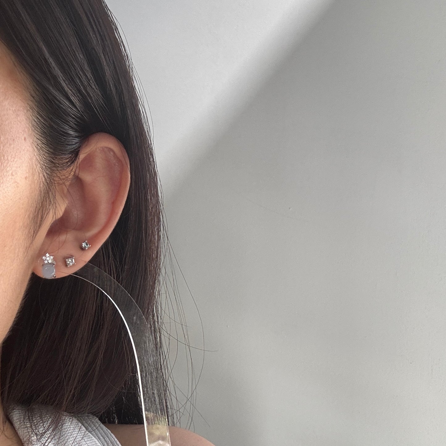Reva Jadeite Earstuds