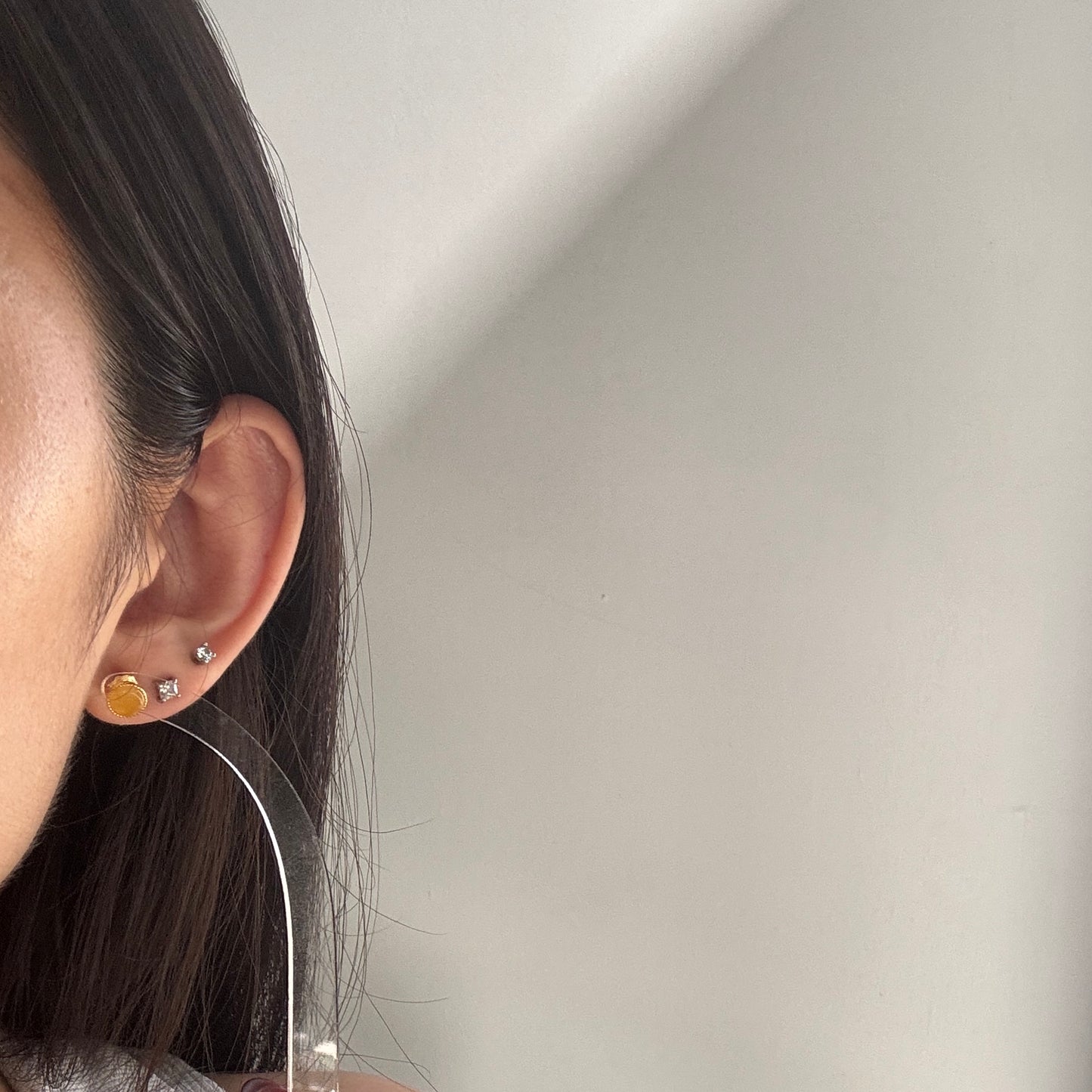 Caelis Jadeite Earstuds
