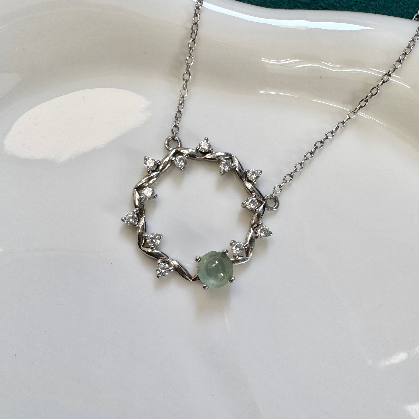FOR HER | Wreath Jadeite Necklace
