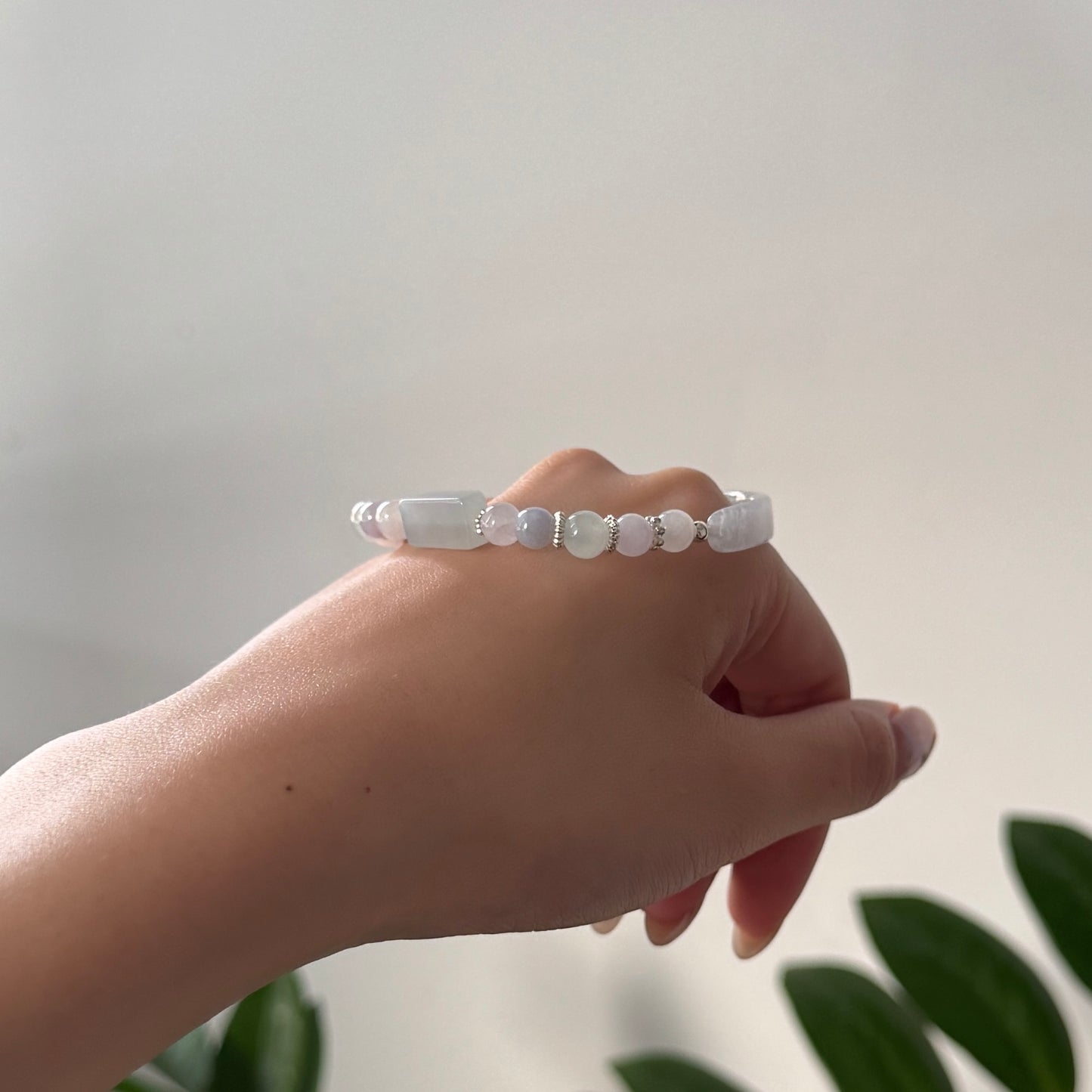 Elarin Jadeite Half-Bangle Bracelet