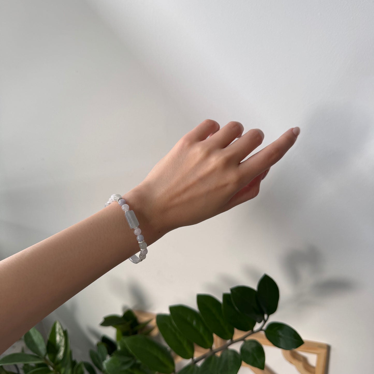 Elarin Jadeite Half-Bangle Bracelet