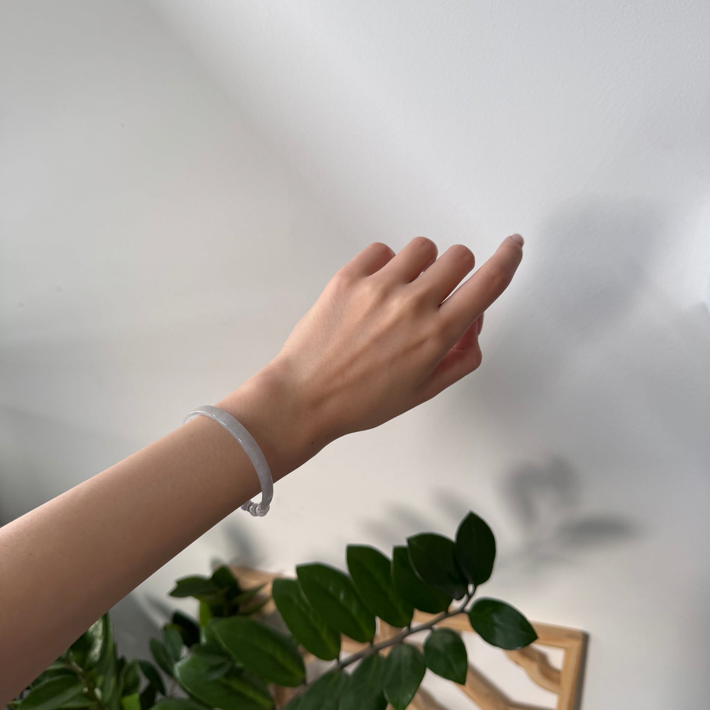 Elarin Jadeite Half-Bangle Bracelet