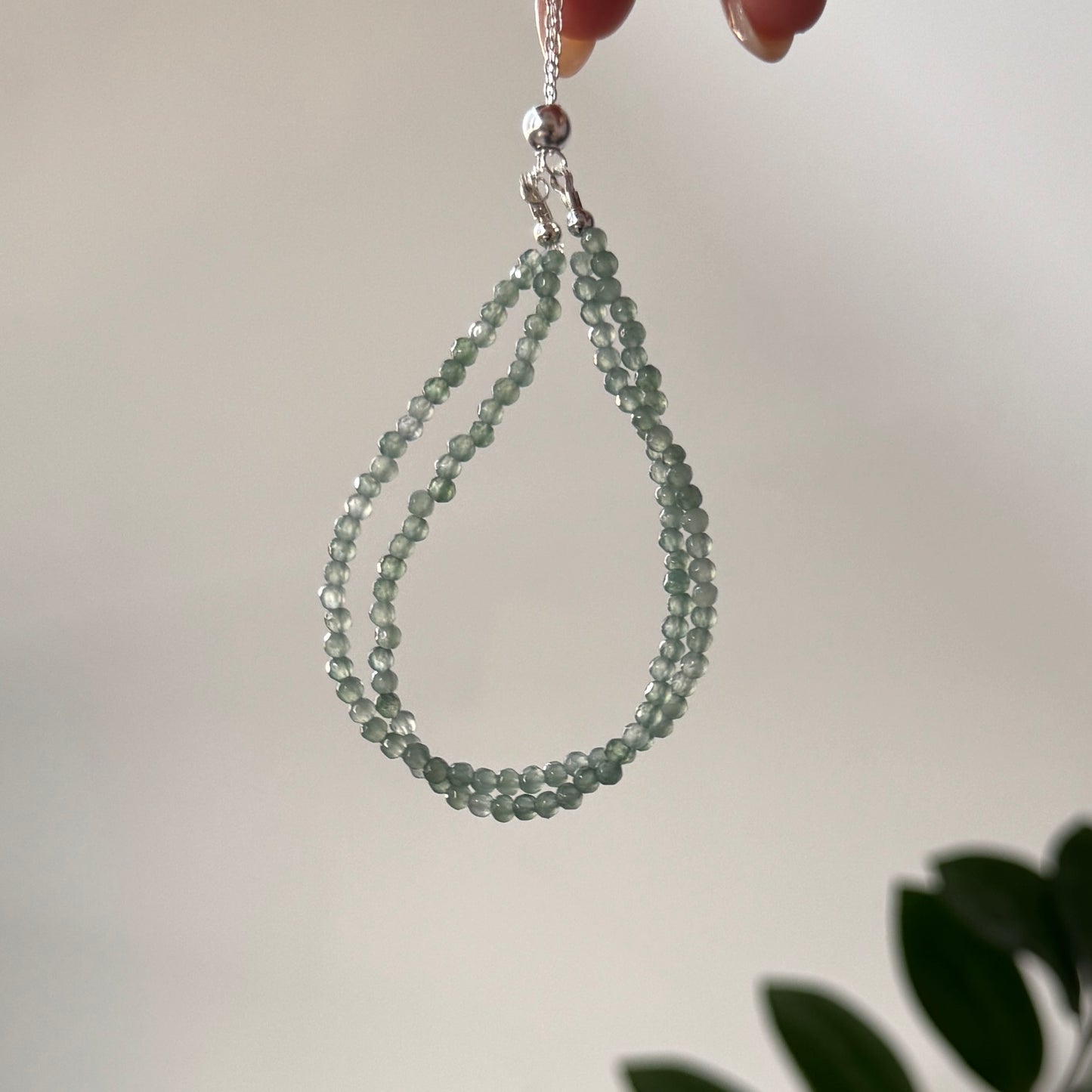 Nerelle Jadeite Twisty Bracelet